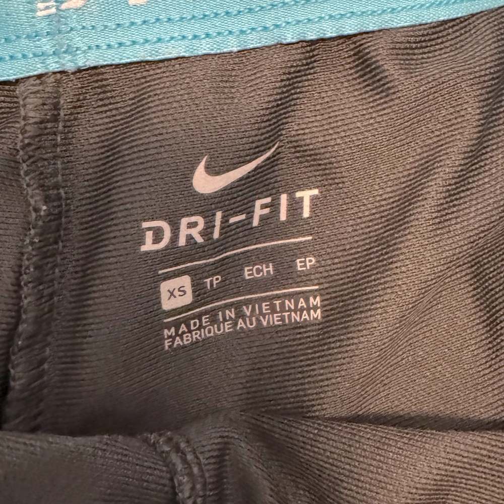 Nike Black Shorts with Light Blue Accents women’s XS - Picture 4 of 4